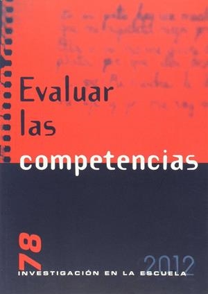 EVALUAR LAS COMPETENCIAS | 9788496723344