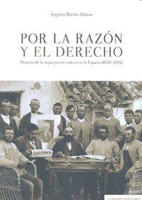POR LA RAZON Y EL DERECHO | 9788490451816 | BARRIO ALONSO, ANGELES