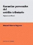 GARANTIAS PERSONALES DEL CREDITO TRIBUTARIO | 9788481515275 | GUERRA REGUERA, MANUEL