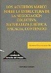 ACUERDOS MARCO SOBRE LA ESTRUCTURA DE LA NEGOCIACION COLECTIVA, LOS : NATURALEZA JURÍDICA, EFICACIA, CONTENIDO | 9788481515893 | VILLAVICENCIO RIOS, ALFREDO