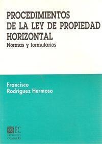 PROCEDIMIENTOS DE LA LEY DE PROPIEDAD HORIZONTAL | 9788481518962 | RODRIGUEZ HERMOSO, FRANCISCO
