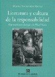 LITERATURA Y CULTURA DE LA RESPONSABILIDAD | 9788481519662 | SANCHEZ-MESA MARTINEZ, DOMINGO