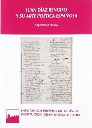 JUAN DÍAZ RENGIFO Y SU ARTE POÉTICA ESPAÑOLA | 9788415038191 | PÉREZ PASCUAL, ÁNGEL
