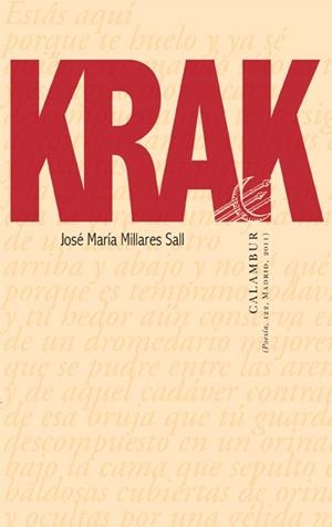 KRAK | 9788483592175 | MILLARES SALL, JOSE MARIA
