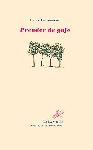 PRENDER DE GAJO | 9788496049819 | FUTORANSKY, LUISA
