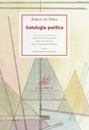 ANTOLOGÍA POÉTICA (JORGE DE SENA) | 9788488015594 | DE SENA, JORGE