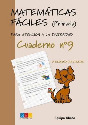 MATEMÁTICAS FÁCILES 09 | 9788484914709 | VARIOS AUTORES