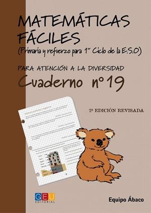 MATEMÁTICAS FÁCILES 19 | 9788484914808 | VARIOS AUTORES