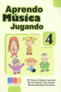 APRENDO MÚSICA JUGANDO 4 | 9788499150819