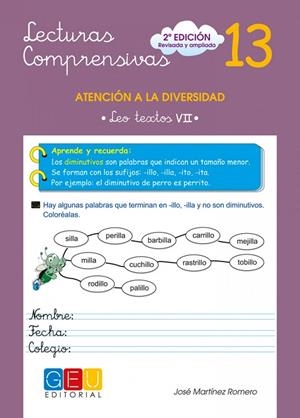 LECTURAS COMPRENSIVAS 13 | 9788499151441 | MARTÍNEZ ROMERO, JOSÉ