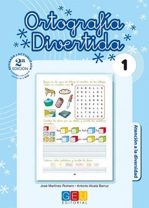 ORTOGRAFÍA DIVERTIDA 1 | 9788499155340 | MARTÍNEZ ROMERO, JOSÉ