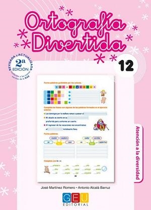 ORTOGRAFÍA DIVERTIDA 12 | 9788499155456 | MARTÍNEZ ROMERO, JOSÉ