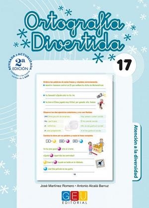 ORTOGRAFÍA DIVERTIDA 17 | 9788499155500 | MARTÍNEZ ROMERO, JOSÉ