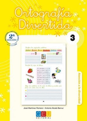 ORTOGRAFÍA DIVERTIDA 3 | 9788499155364 | MARTÍNEZ ROMERO, JOSÉ