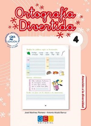 ORTOGRAFÍA DIVERTIDA 4 | 9788499155371 | MARTÍNEZ ROMERO, JOSÉ