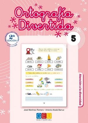 ORTOGRAFÍA DIVERTIDA 5 | 9788499155388 | MARTÍNEZ ROMERO, JOSÉ