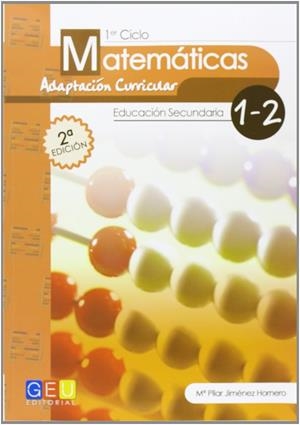 MATEMATICAS 1º-2º ESO | 9788499159058 | JIMENEZ HORNERO, MARIA DEL PILAR