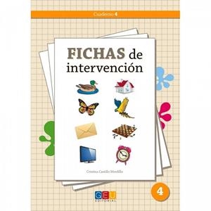 FICHAS DE INTERVENCIÓN 4 | 9788415953487 | CASTILLO MORDILLO, CRISTINA