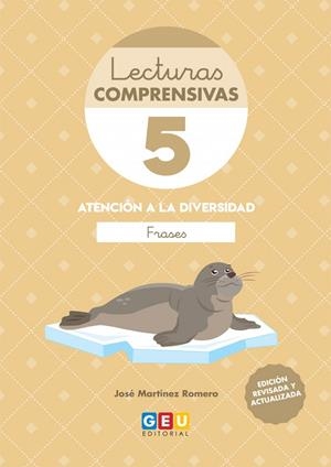LECTURAS COMPRENSIVAS 5 FRASES | 9788417748388 | MARTÍNEZ ROMERO, JOSÉ