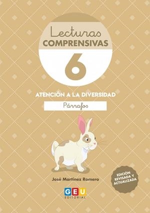 LECTURAS COMPRENSIVAS 6 LEO PARRAFOS | 9788417748395 | MARTÍNEZ ROMERO, JOSÉ