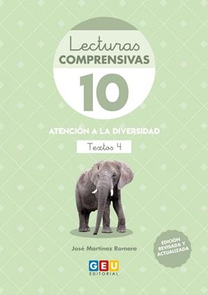 LECTURAS COMPRENSIVAS 10 ED19 | 9788417748920 | MARTÍNEZ ROMERO, JOSÉ