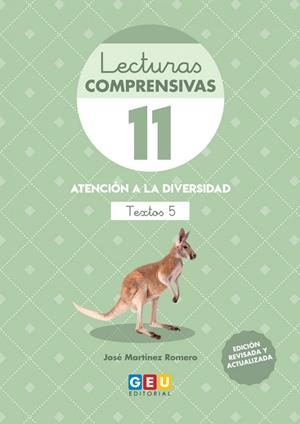 LECTURAS COMPRENSIVAS 11 | 9788417748982 | MARTÍNEZ ROMERO, JOSÉ