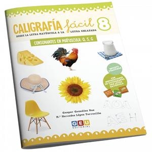 CALIGRAFIA FACIL:CONSONANTES EN MAYUSCULA Q, S, G | 9788418989322 | GONZALEZ RUS, GASPAR