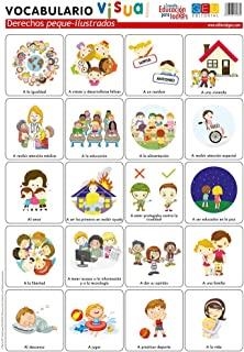 LÁMINAS DE VOCABULARIO VISUAL. DERECHOS. PEQUE-ILUSTRADOS | 8436548130381
