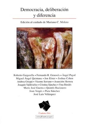DEMOCRACIA, DELIBERACIÓN Y DIFERENCIA | 9788483440728 | VARIOS AUTORES