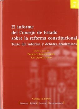 INFORME DEL CONSEJO DE ESTADO SOBRE LA REFORMA CONSTITUCIONAL, EL | 9788425913235 | RUBIO, FRANCISCO