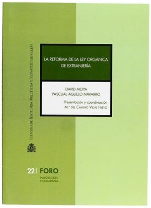REFORMA DE LA LEY ORGÁNICA DE EXTRANJERÍA, LA | 9788425914973 | AQUELO NAVARRO, PASCUAL