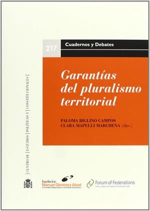 GARANTÍAS DEL PLURALISMO TERRITORIAL | 9788425915246 | BIGLINO, PALOMA / MAPELLI, CLARA