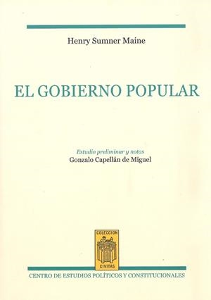 GOBIERNO POPULAR | 9788425917233 | SUMNER MAINE, SIR HENRY