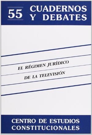 RÉGIMEN JURÍDICO DE LA TELEVISIÓN, EL | 9788425909856 | GONZALEZ, JOSE J.