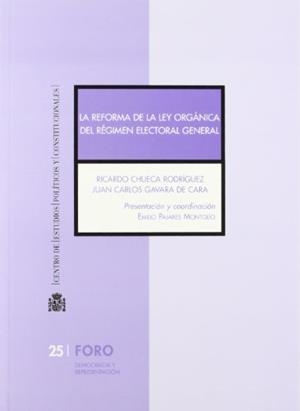 REFORMA DE LA LEY ORGANICA REGIMEN ELECT | 9788425915178 | CHUECA RODRIGUEZ, R./ GUEVARA DE CARA, J.