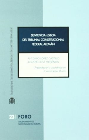SENTENCIA LISBOA DEL TRIBUNAL CONSTITUCIONAL | 9788425915109 | CASTILLO DE LA TORRE, F. / MENDEZ, A. J.