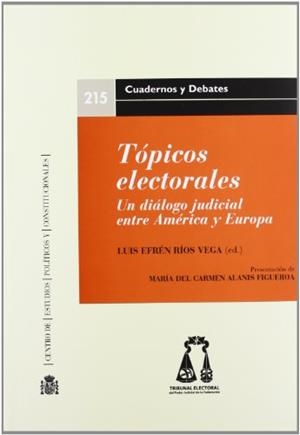 TOPICOS ELECTORALES. DIALOGO JUDICIAL | 9788425915253 | RIOS, LUIS EFREN