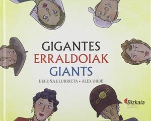 ERRALDOIAK / GIGANTES / GIANTS | 9788477526490 | ELORRIETA PUENTE, BEGOÑA