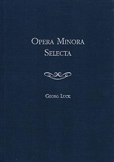 OPERA MINORA SELECTA | 9788495089700 | LUCK, GEORGE