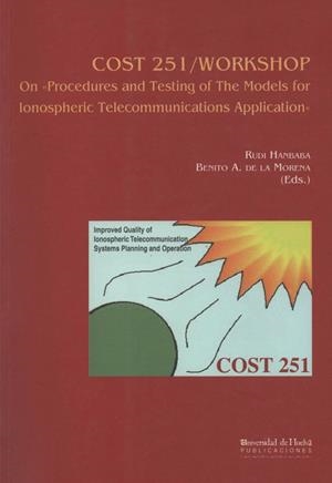 COST 21/ WORKSHOP | 9788495089281 | DE LA MORENA, BENITO A. / HANBABA, RUDI