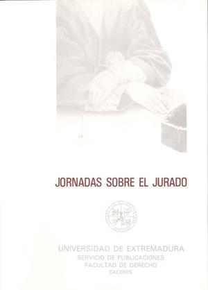 JORNADAS SOBRE EL JURADO | 9788477230571 | VARIOS AUTORES