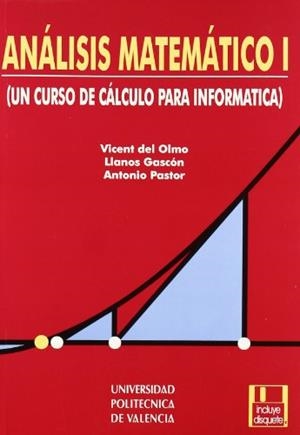 ANÁLISIS MATEMÁTICO I. (UN CURSO DE CÁLCULO PARA INFORMÁTICA) | 9788477212799 | GASCÓN MARTÍNEZ, LLANOS / DEL OLMO MUÑOZ, VICENTE / PASTOR SORIANO, ANTONIO