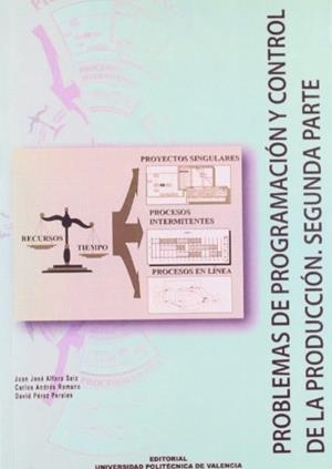 PROBLEMAS DE PROGRAMACIÓN Y CONTROL DE LA PRODUCCIÓN. SEGUNDA PARTE | 9788477217732 | ANDRÉS ROMANO, CARLOS / ALFARO SAIZ, JUAN JOSÉ / PÉREZ PERALES, DAVID
