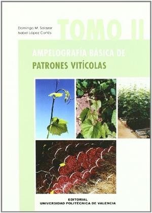 AMPELOGRAFÍA BÁSICA DE PATRONES VITÍCOLAS. TOMO II | 9788483630167 | SALAZAR HERNÁNDEZ, DOMINGO MANUEL / LÓPEZ CORTÉS, ISABEL