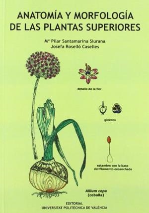 ANATOMÍA Y MORFOLOGÍA DE LAS PLANTAS SUPERIORES | 9788483637906 | SANTAMARINA SIURANA, PILAR / ROSELLÓ CASELLES, JOSEFA