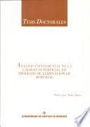 ANÁLISIS EXPERIMENTAL DE LA CALIDAD SUPERFICIAL EN PROCESOS DE ELIMINACIÓN DE MATERIAL | 9788484271130 | NÚÑEZ, PEDRO JOSE