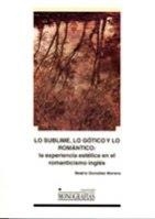 LO SUBLIME, LO GÓTICO Y LO ROMÁNTICO: LA EXPERIENCIA ESTÉTICA EN EL ROMANTICISMO | 9788484275251 | GONZÁLEZ MORENO, BEATRIZ