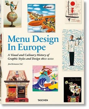 MENU DESIGN IN EUROPE | 9783836578738 | HELLER, STEVEN
