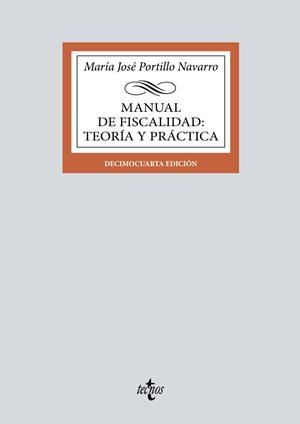 MANUAL DE FISCALIDAD : TEORÍA Y PRÁCTICA | 9788430985234 | PORTILLO NAVARRO, MARÍA JOSÉ