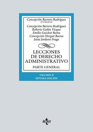LECCIONES DE DERECHO ADMINISTRATIVO | 9788430986347 | BARRERO RODRÍGUEZ, CONCEPCIÓN / GALÁN VIOQUE, ROBERTO / GUICHOT REINA, EMILIO / HORGUÉ BAENA, CONCEP
